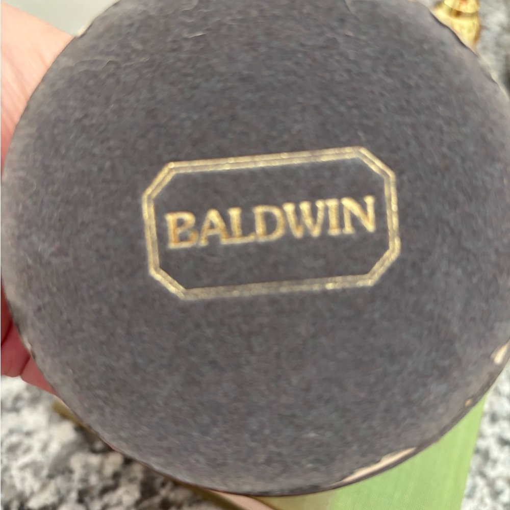 Baldwin Brass Candle Holder Set Of 2 Vintage Final Sale